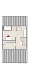 Exposé-Plan Dachgeschoss - Reihenmittelhaus in 46397 Bocholt mit 97m² kaufen