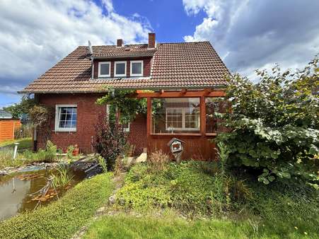 Gartenansicht Gartenansicht - Einfamilienhaus in 48429 Rheine mit 98m² kaufen