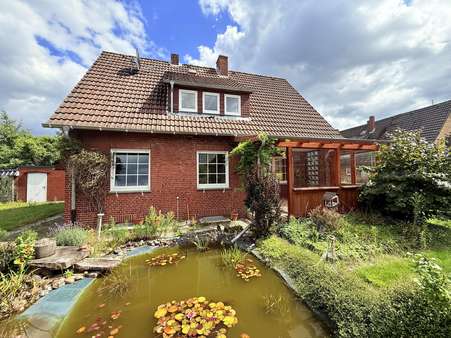 Gartenansicht Gartenansicht - Einfamilienhaus in 48429 Rheine mit 98m² kaufen