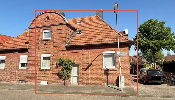 Straßenansicht - Reihenendhaus in 48429 Rheine mit 123m² kaufen