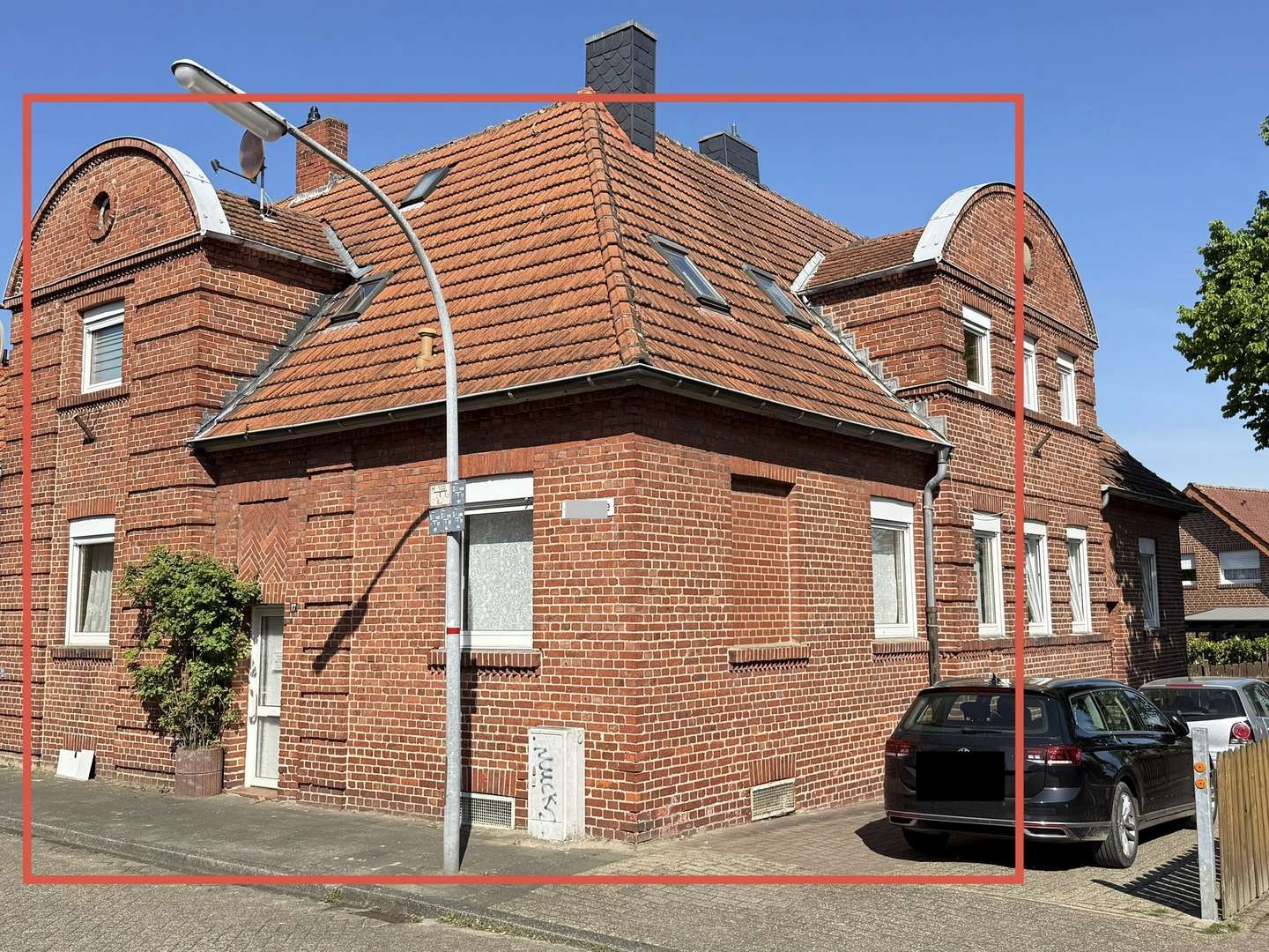 Straßenansicht - Reihenendhaus in 48429 Rheine mit 123m² kaufen