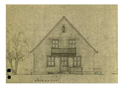 Rückansicht original - Grundstück in 48431 Rheine mit 628m² kaufen