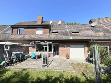Rückansicht - Doppelhaushälfte in 48429 Rheine mit 169m² kaufen