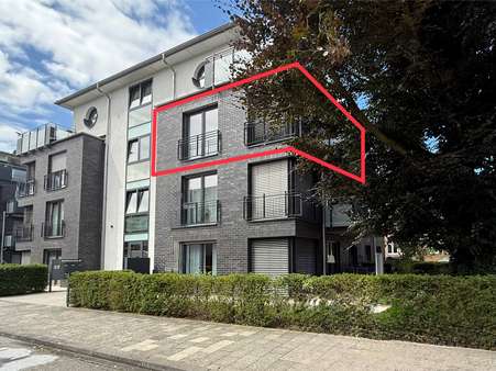 Vorderansicht Vorderansicht - Etagenwohnung in 48429 Rheine mit 93m² kaufen
