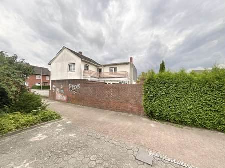 Rückansicht Rückansicht - Doppelhaushälfte in 48429 Rheine mit 135m² kaufen