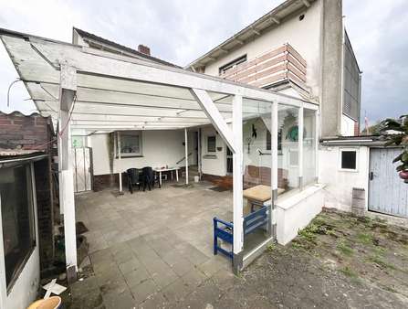 überdachte Terrasse überdachte Terrasse - Doppelhaushälfte in 48429 Rheine mit 135m² kaufen
