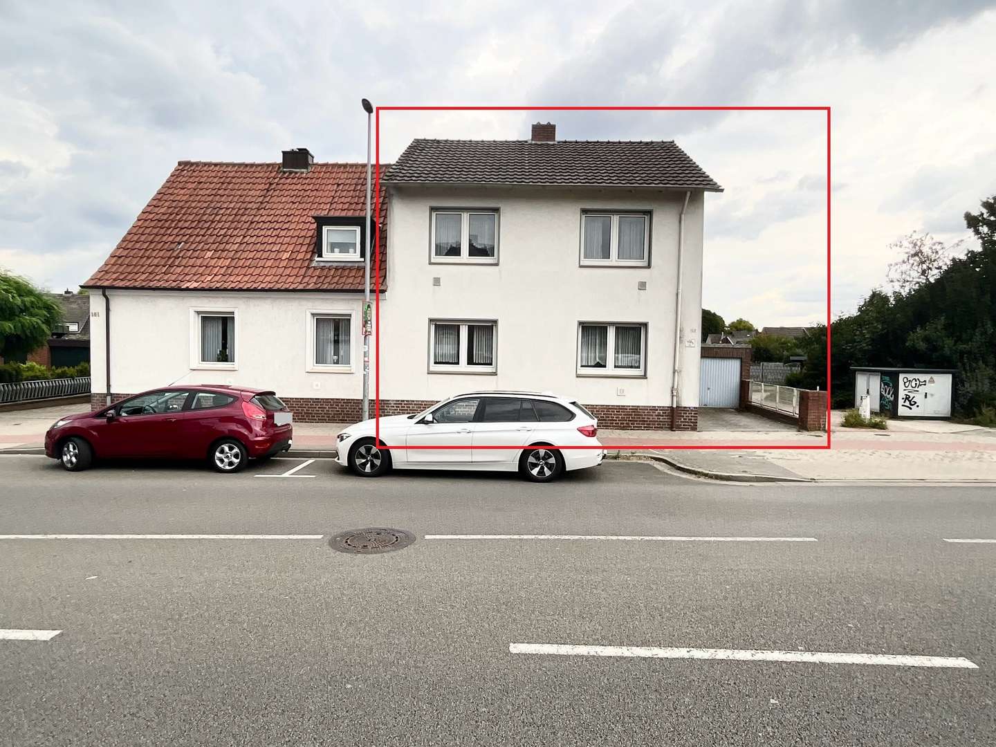Vorderansicht Vorderansicht - Doppelhaushälfte in 48429 Rheine mit 135m² kaufen