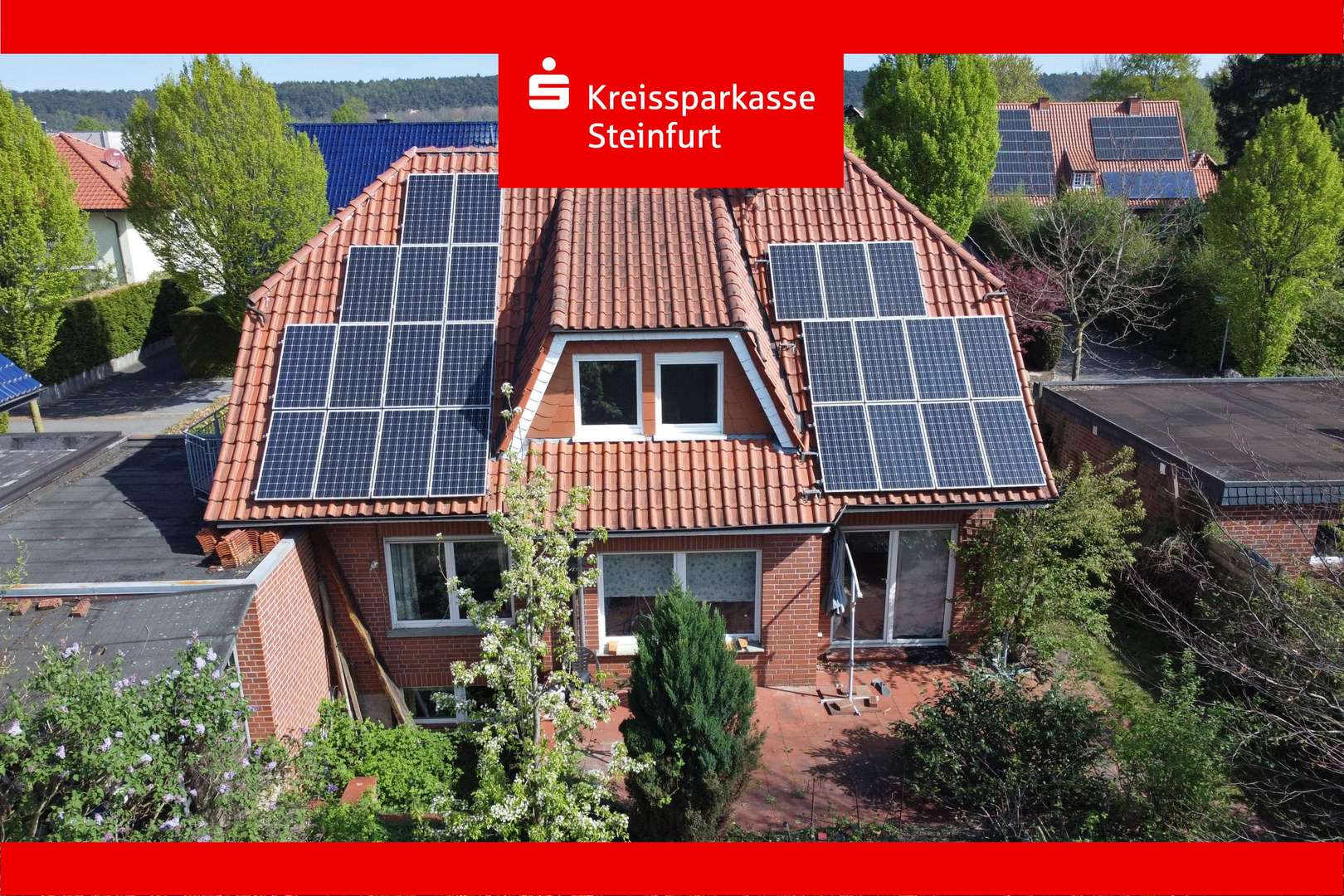 Gartenansicht - Einfamilienhaus in 48477 Hörstel mit 135m² kaufen