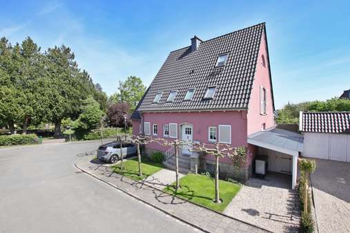 Straßenansicht - Zweifamilienhaus in 48565 Steinfurt mit 187m² kaufen