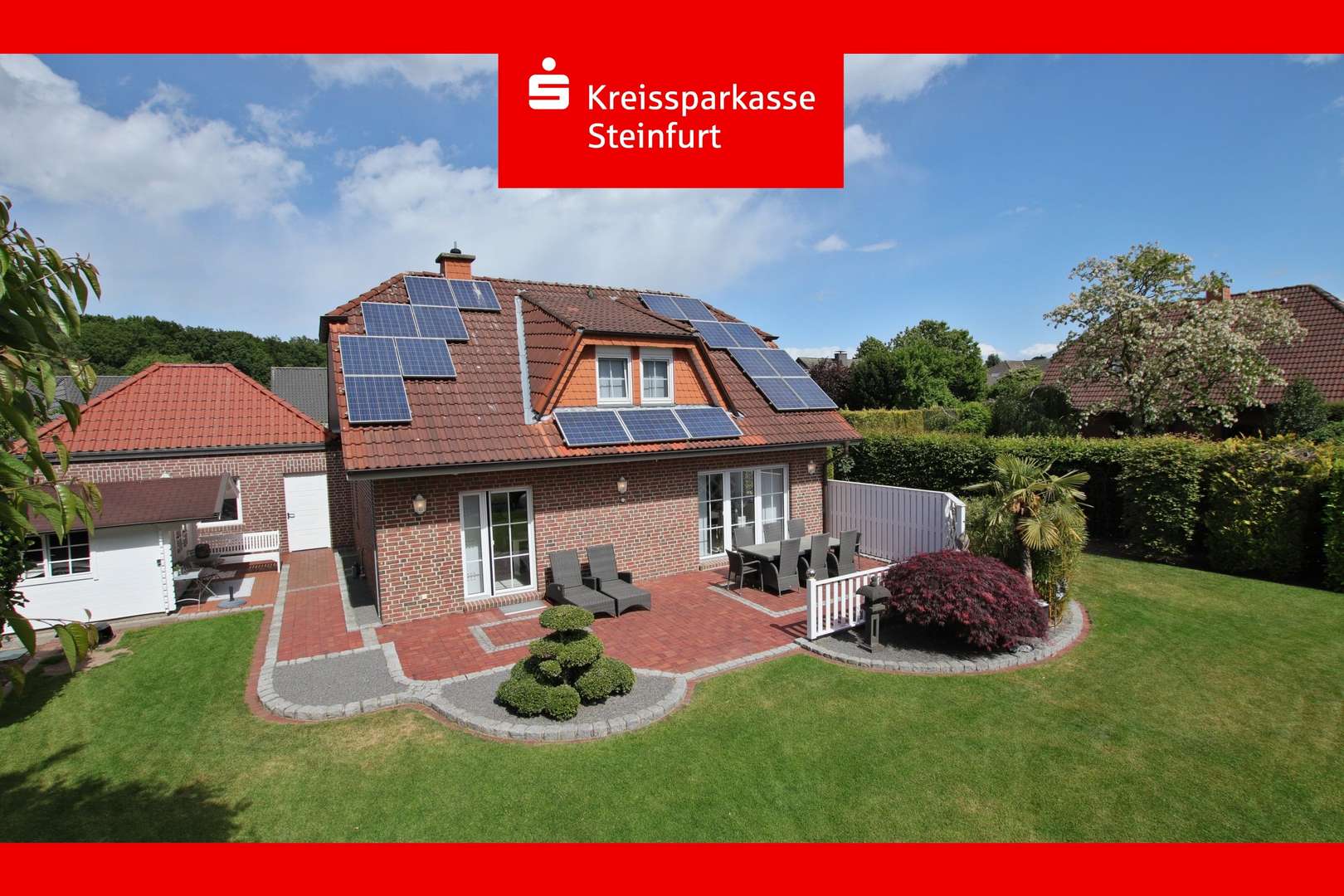 Gartenansicht  - Einfamilienhaus in 49492 Westerkappeln mit 125m² kaufen