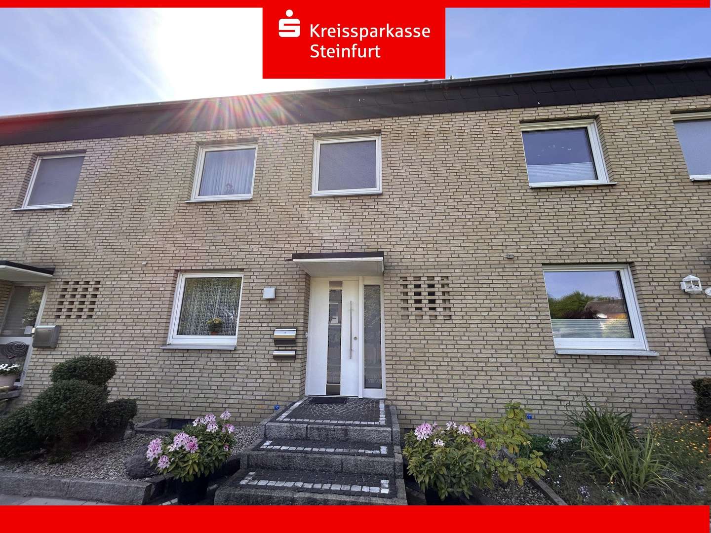 Östliche Frontansicht Östliche Frontansicht - Reihenmittelhaus in 48282 Emsdetten mit 98m² kaufen