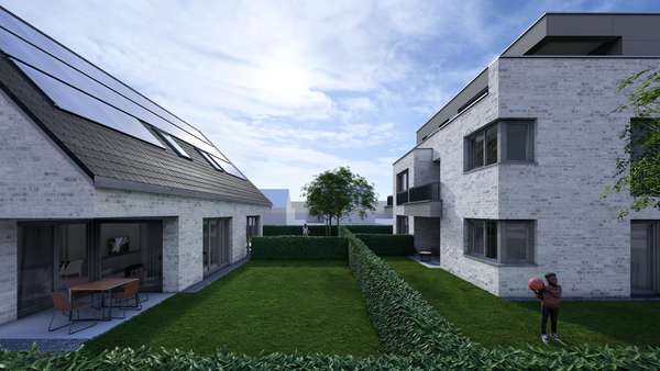 Östliche Gartenanicht - Erdgeschosswohnung in 48282 Emsdetten mit 62m² kaufen