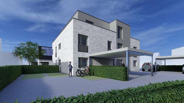Frontansicht - Etagenwohnung in 48282 Emsdetten mit 79m² kaufen