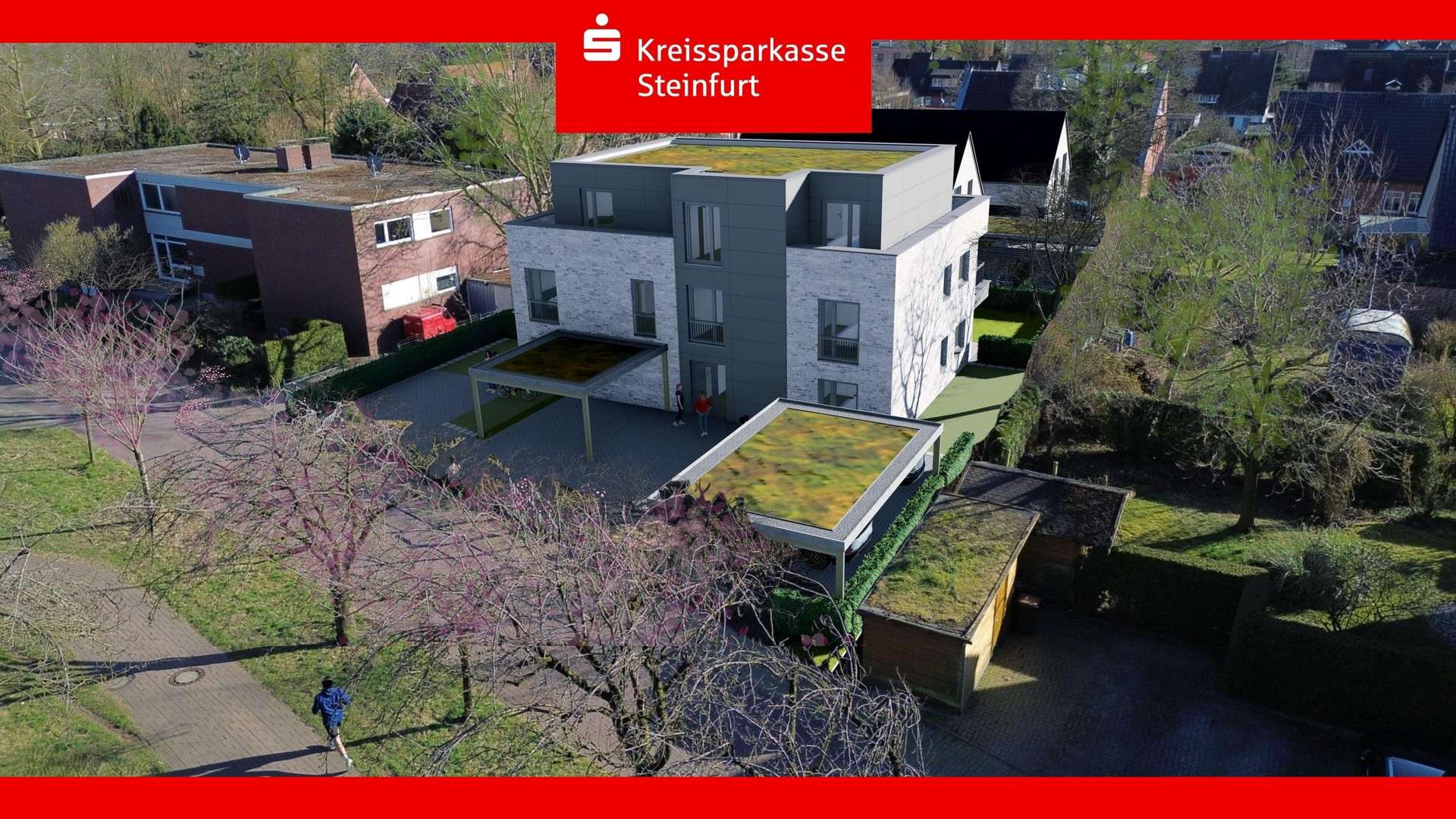 Front (Visualisierung) Front (Visualisierung) - Etagenwohnung in 48282 Emsdetten mit 79m² kaufen