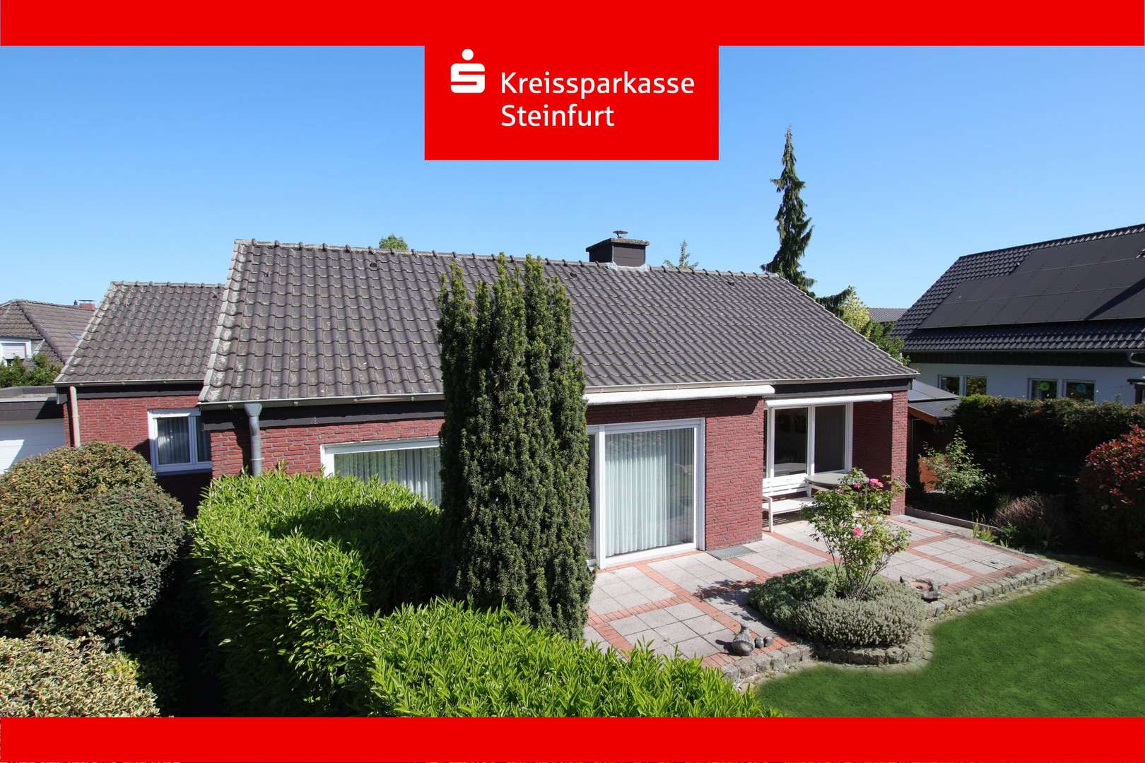 Gartenansicht Gartenansicht - Einfamilienhaus in 48565 Steinfurt mit 119m² kaufen