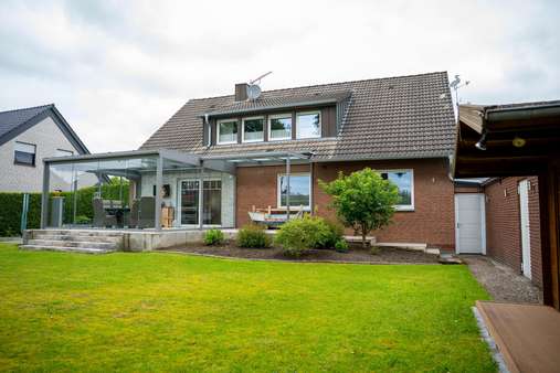 Rückansicht - Zweifamilienhaus in 48366 Laer mit 183m² kaufen