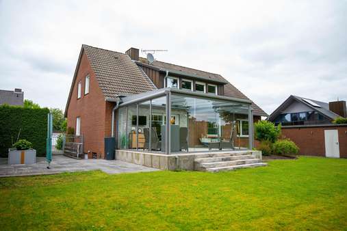 Rückansicht - Zweifamilienhaus in 48366 Laer mit 183m² kaufen