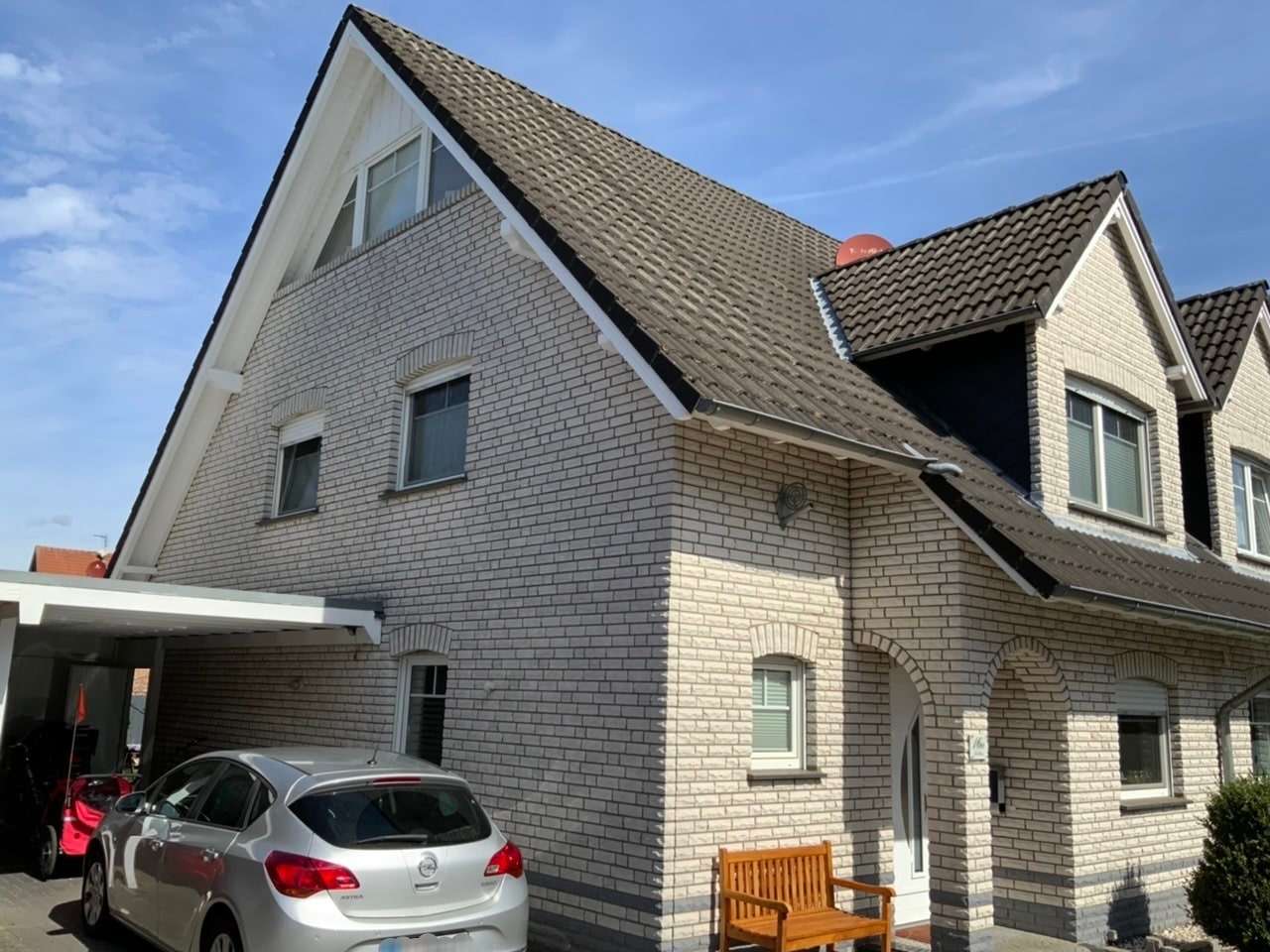 Seitenansicht - Doppelhaushälfte in 48485 Neuenkirchen mit 123m² günstig kaufen