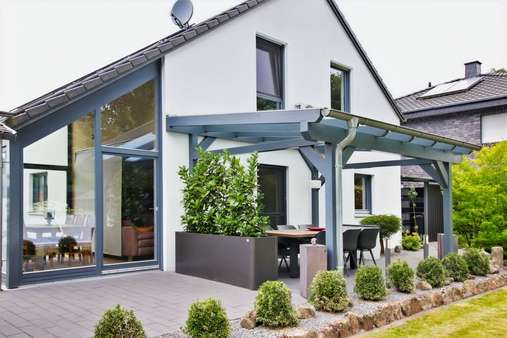 Gartenansicht Gartenansicht - Einfamilienhaus in 48432 Rheine mit 120m² kaufen