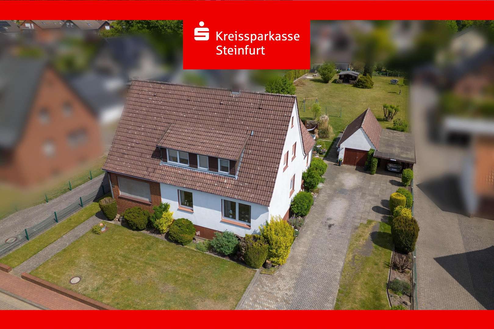 Einfamilienhaus mit Baugrundstück - Einfamilienhaus in 49504 Lotte mit 184m² als Kapitalanlage kaufen