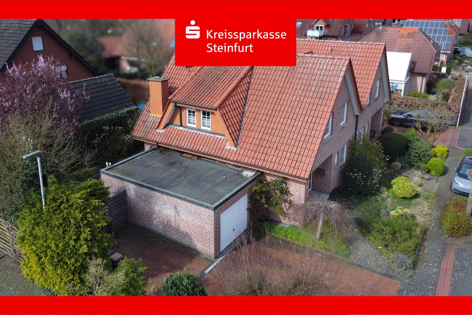 Seitenansicht - Doppelhaushälfte in 48607 Ochtrup mit 113m² kaufen