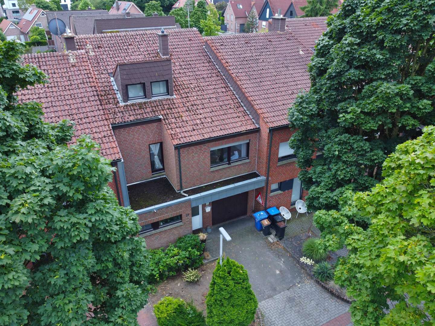 Außenansicht Außenansicht - Reihenmittelhaus in 48607 Ochtrup mit 116m² kaufen