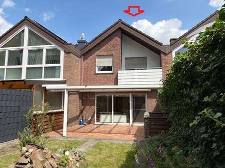 Rückansicht Rückansicht - Reihenmittelhaus in 48431 Rheine mit 99m² kaufen
