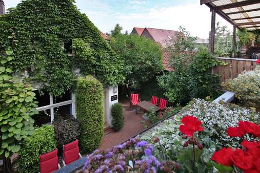 Blick vom Balkon 1. OG Blick vom Balkon 1. OG - Mehrfamilienhaus in 48612 Horstmar mit 188m² kaufen