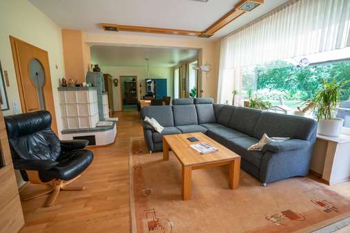 Wohnzimmer - Landhaus in 48565 Steinfurt mit 202m² günstig kaufen