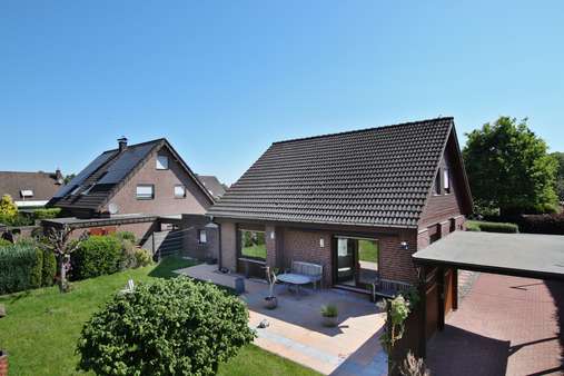 Gartenansicht - Einfamilienhaus in 48607 Ochtrup mit 127m² kaufen