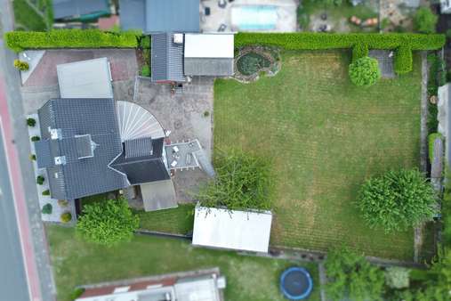 Aufsicht Grundstück - Zweifamilienhaus in 48366 Laer mit 188m² kaufen