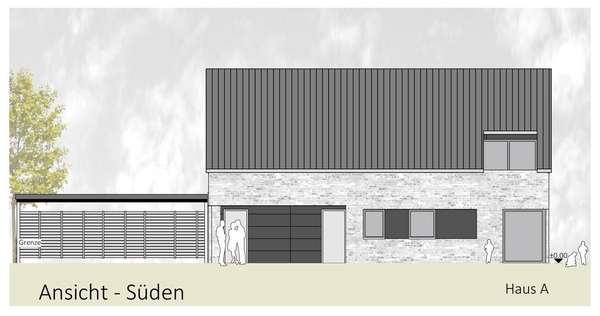 Frontansicht Frontansicht - Erdgeschosswohnung in 48282 Emsdetten mit 72m² kaufen