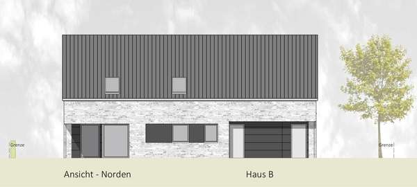 Frontansicht - Erdgeschosswohnung in 48282 Emsdetten mit 80m² kaufen
