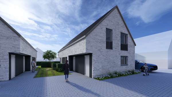 Hauseingang - Dachgeschosswohnung in 48282 Emsdetten mit 76m² kaufen
