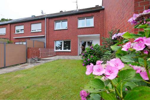 Gartenansicht Gartenansicht - Reihenmittelhaus in 48565 Steinfurt mit 112m² kaufen