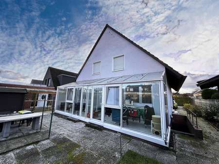 Rückwärtige Ansicht - Doppelhaushälfte in 48282 Emsdetten mit 78m² kaufen