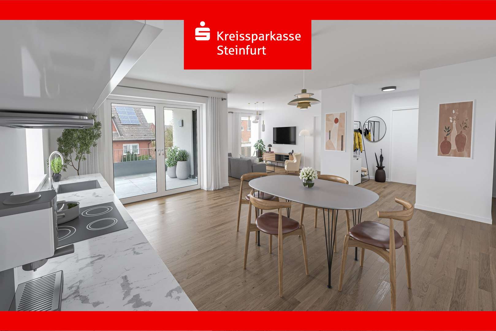 Visualisierung - Etagenwohnung in 48477 Hörstel mit 91m² kaufen