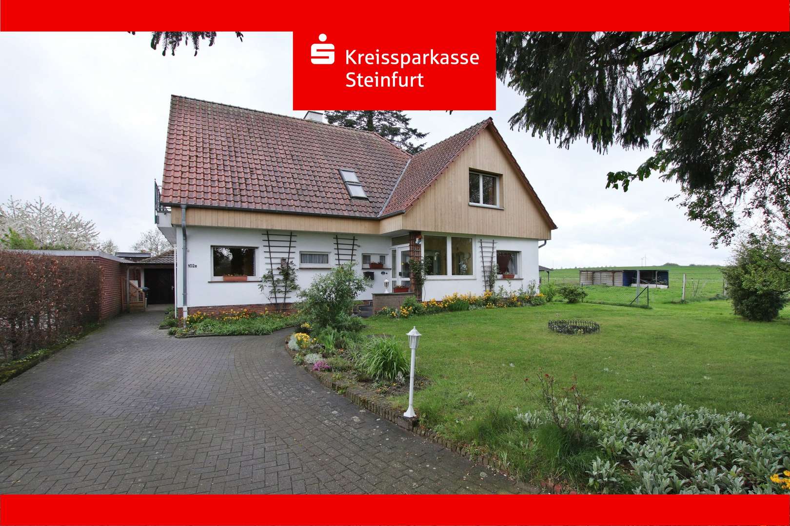 Straßenansicht  - Einfamilienhaus in 48565 Steinfurt mit 253m² kaufen
