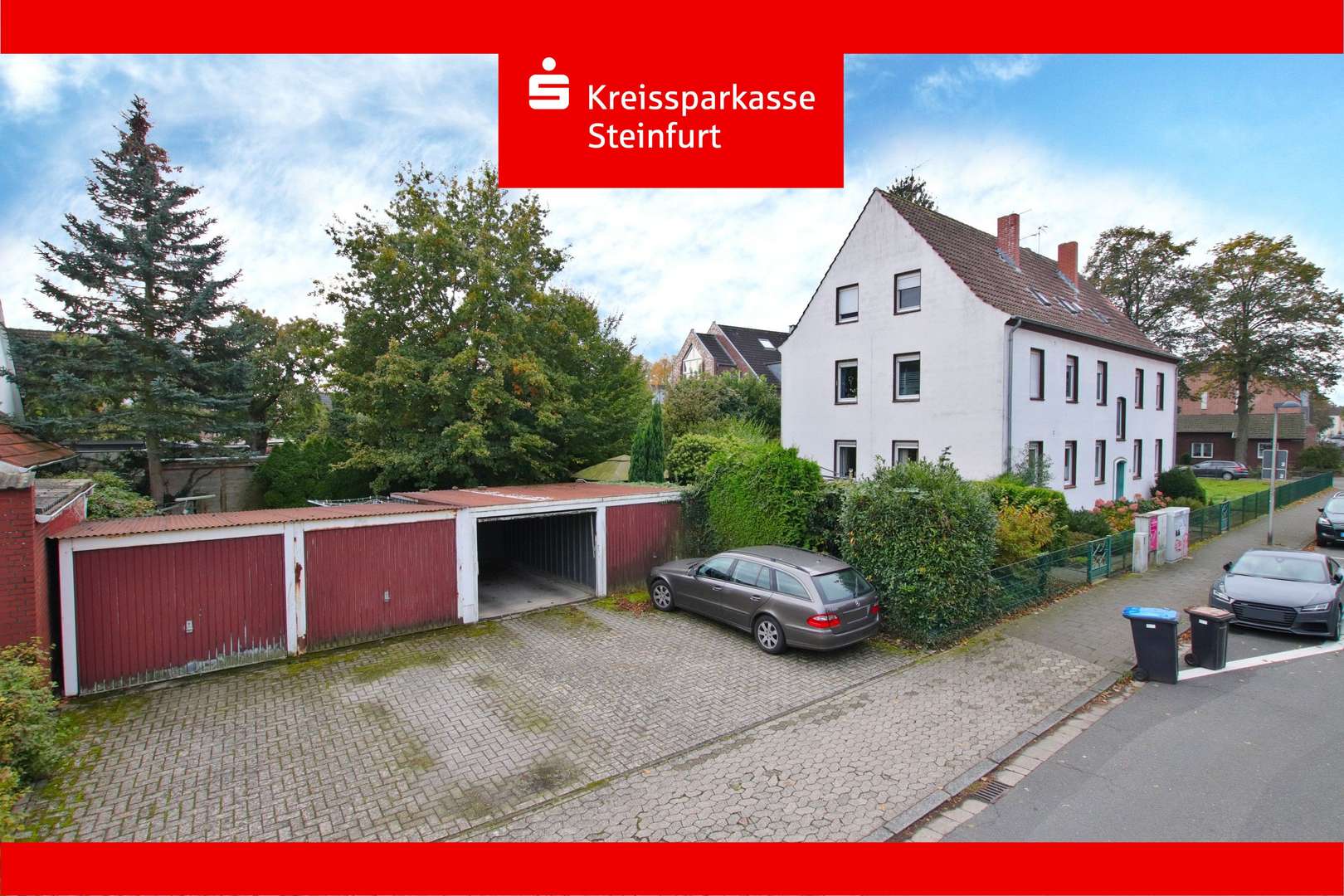 Straßensicht Straßensicht - Mehrfamilienhaus in 48431 Rheine mit 332m² als Kapitalanlage kaufen