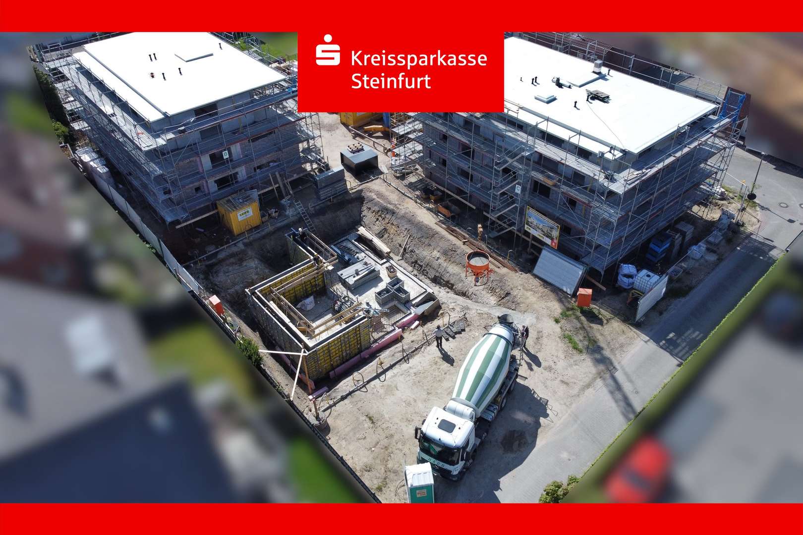 Bautenstand April 2025 - Erdgeschosswohnung in 49477 Ibbenbüren mit 79m² kaufen