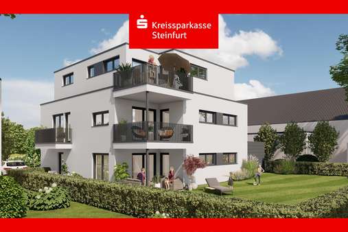 Visualisierung - Erdgeschosswohnung in 49477 Ibbenbüren mit 101m² kaufen