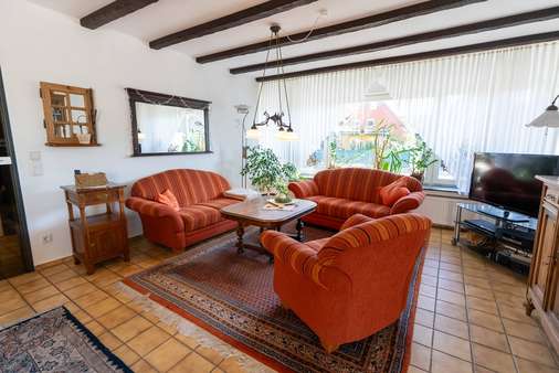 Wohnzimmer Erdgeschoss - Zweifamilienhaus in 48268 Greven mit 174m² kaufen