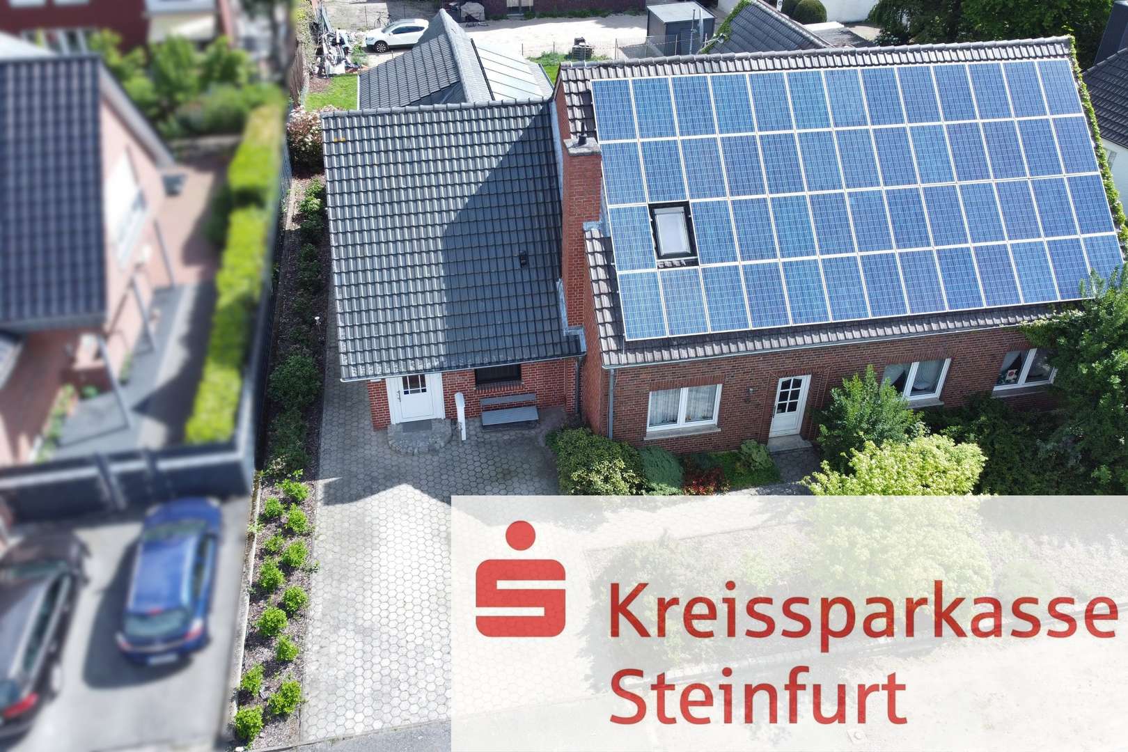 Straßenansicht  weichgezeichnet - Zweifamilienhaus in 48485 Neuenkirchen mit 226m² kaufen