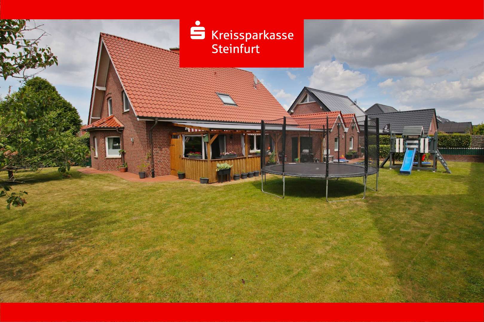Gartenansicht Gartenansicht - Einfamilienhaus in 48607 Ochtrup mit 162m² kaufen