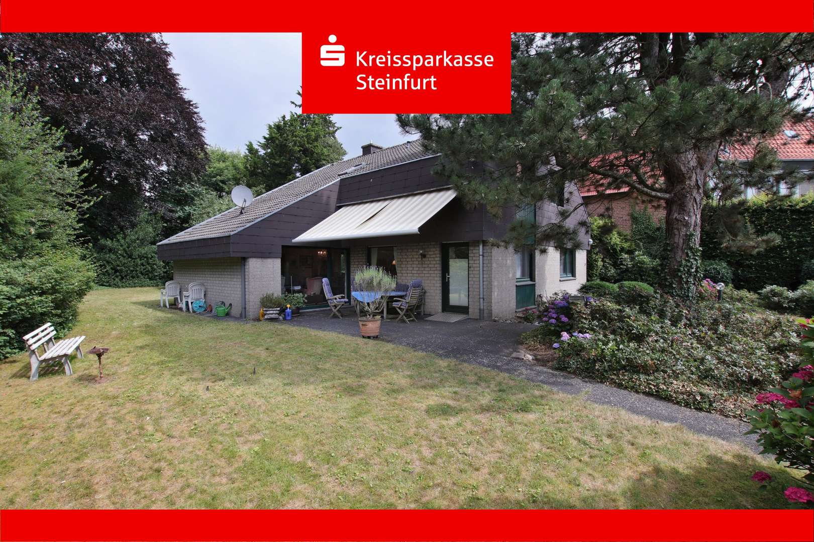 Gartenansicht Gartenansicht - Einfamilienhaus in 48485 Neuenkirchen mit 171m² kaufen