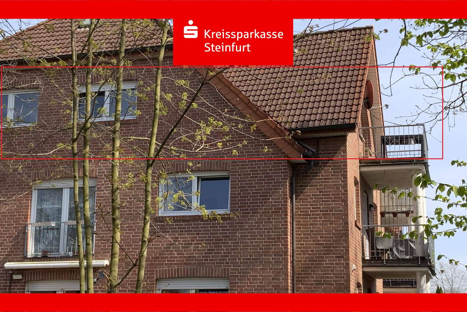 Außenansicht Außenansicht - Dachgeschosswohnung in 49509 Recke mit 78m² kaufen