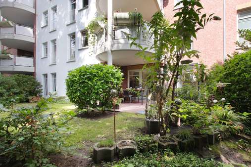 Gartenansicht Gartenansicht - Erdgeschosswohnung in 48429 Rheine mit 96m² als Kapitalanlage kaufen
