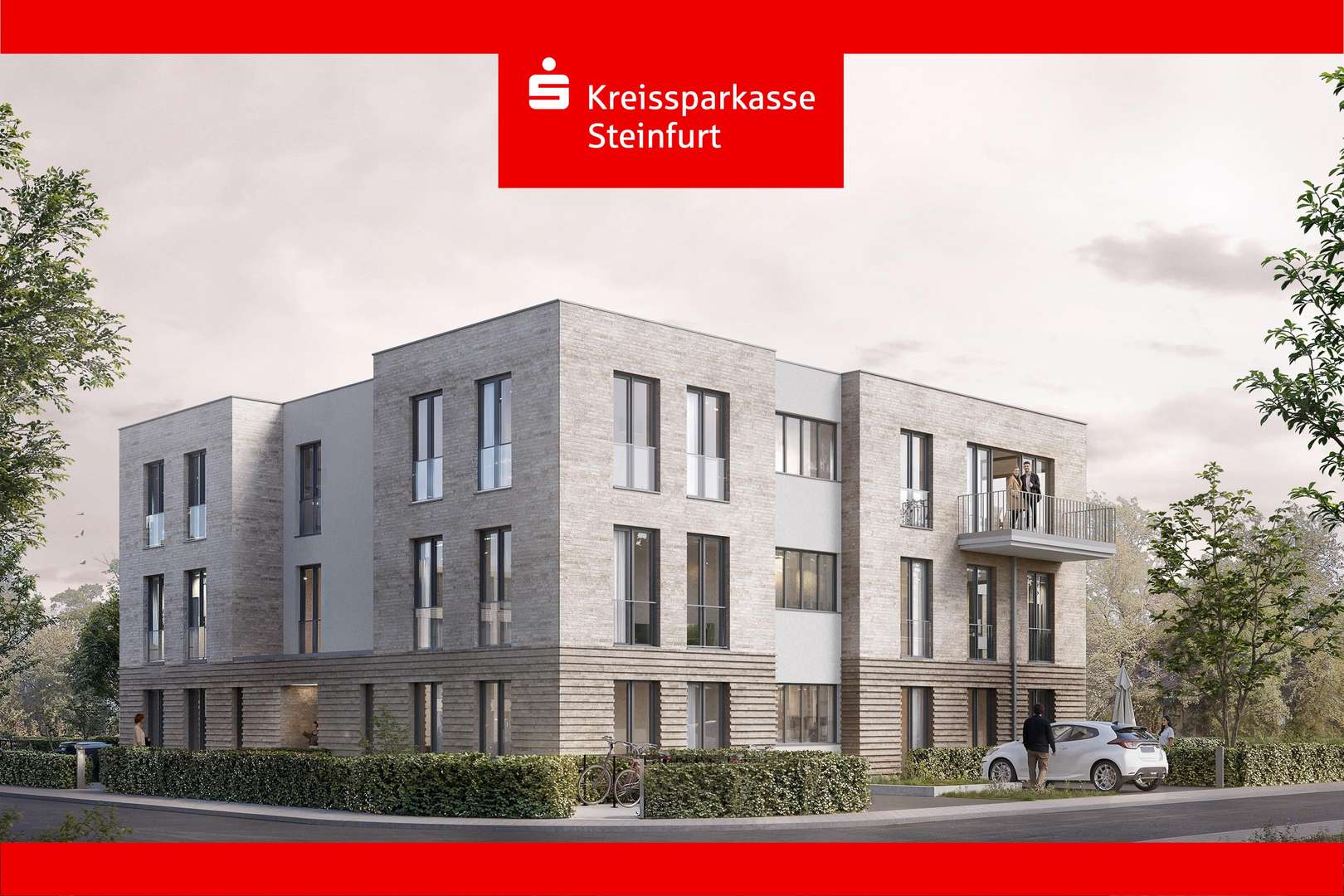 Wohnen am Aasee Wohnen am Aasee - Erdgeschosswohnung in 49477 Ibbenbüren mit 89m² kaufen