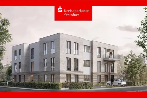 Lebensqualität am Wasser! Exklusive Neubauwohnungen am Aasee in Ibbenbüren 