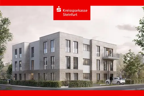 Lebensqualität am Wasser! Exklusive Neubauwohnungen am Aasee in Ibbenbüren 